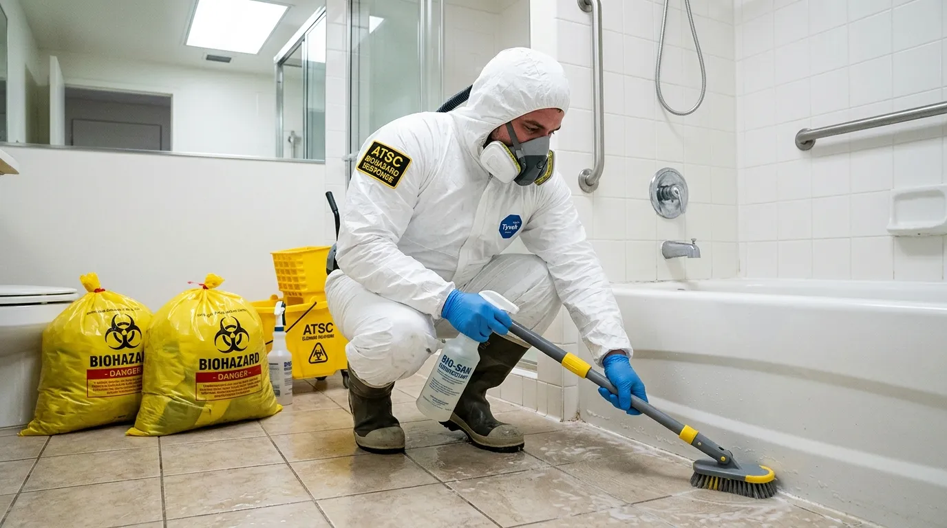 Decontamination equipment deployed for Blood Cleanup in East Setauket